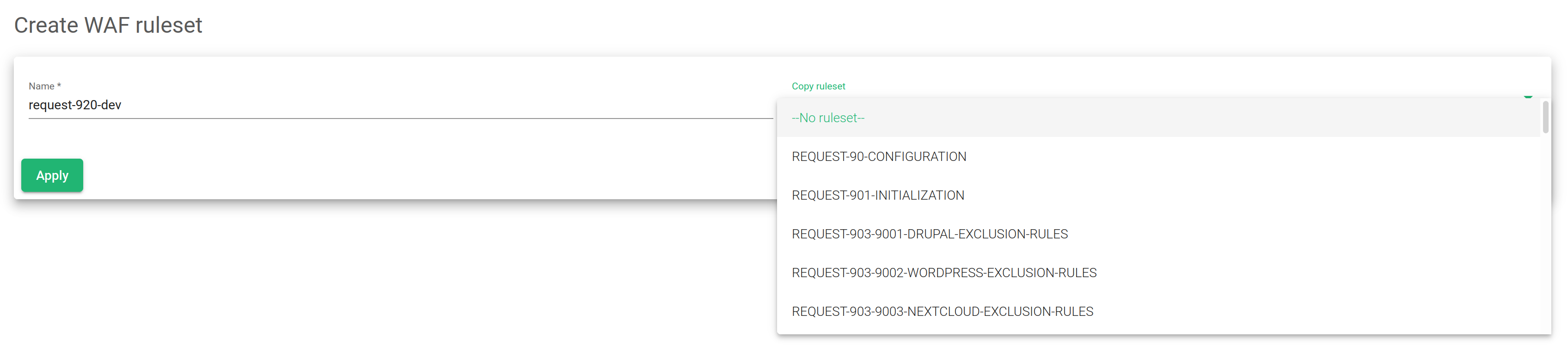 idps settings