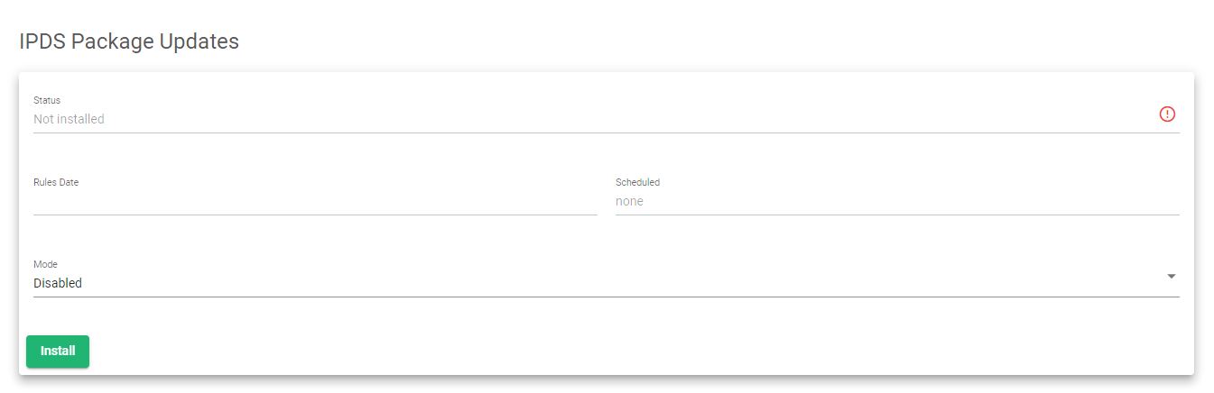 idps settings