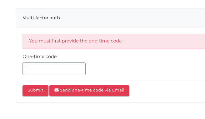 MFA activation procedure 2